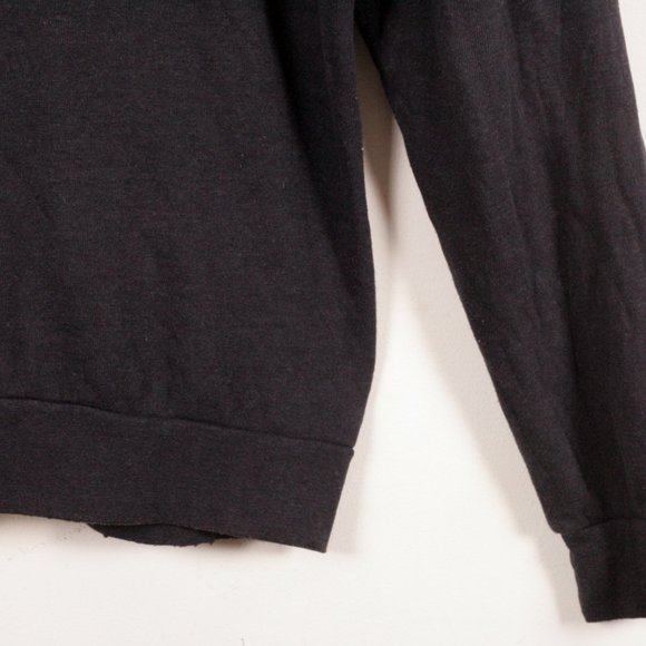 Aviator Nation Bolt Hoodie in Charcoal White XL - Picture 11 of 12